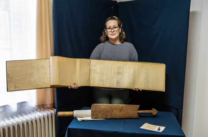 A legelső műtárgy látható a múzeumban Kapuváron