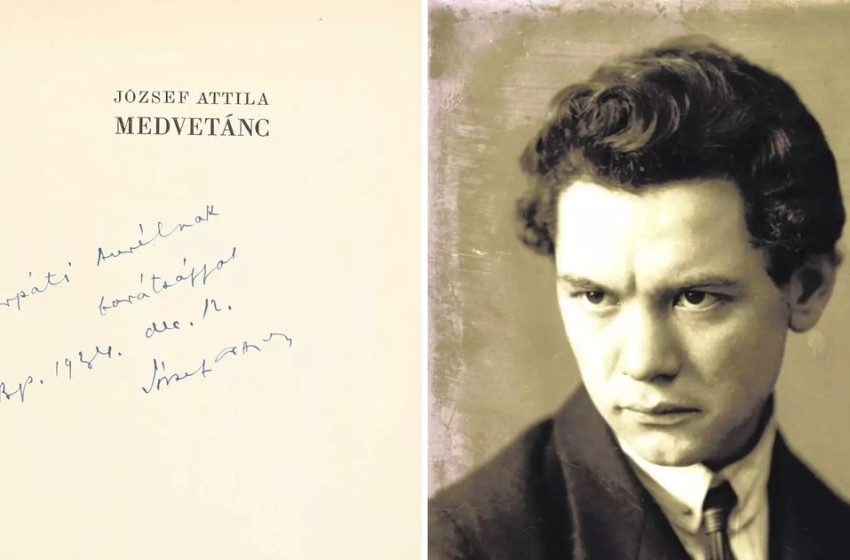 Több mint egymillióért kelt el József Attila dedikált verseskötete