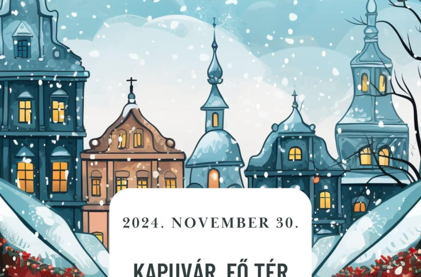 Árusok jelentkezését várják a kapuvári adventi vásárba