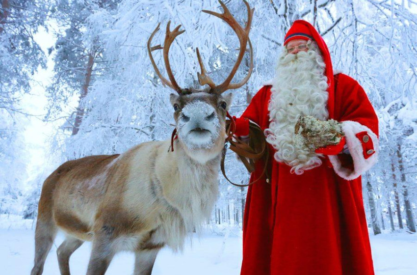 A soproniaknak üzent a lappföldi Mikulás
