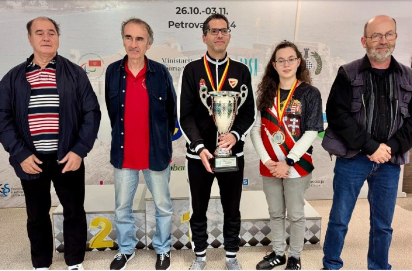 A csornai sakkozó világsikere