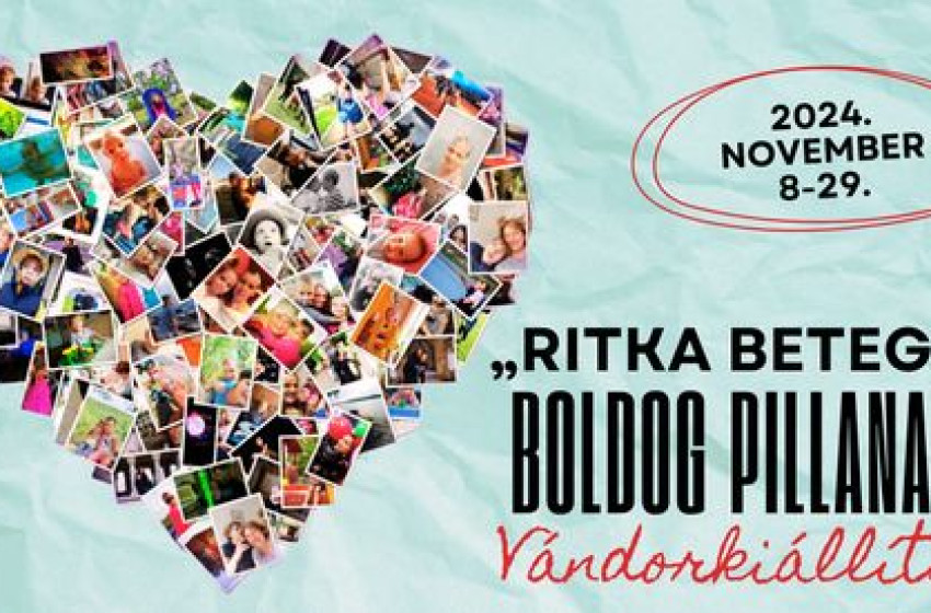 „Ritka betegek boldog pillanatai” címmel nyílik fotókiállítás Csornán