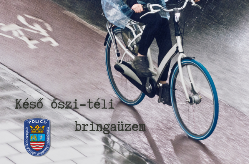 Késő őszi-téli bringaüzem