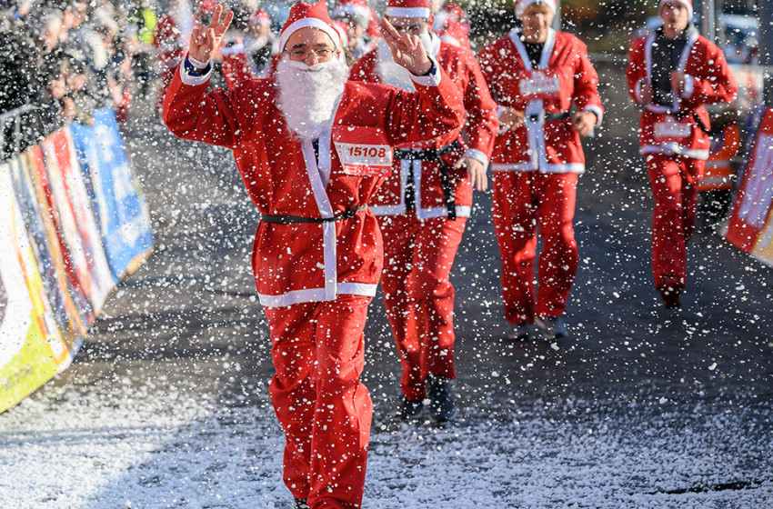 Mikulásfutás Osliban
