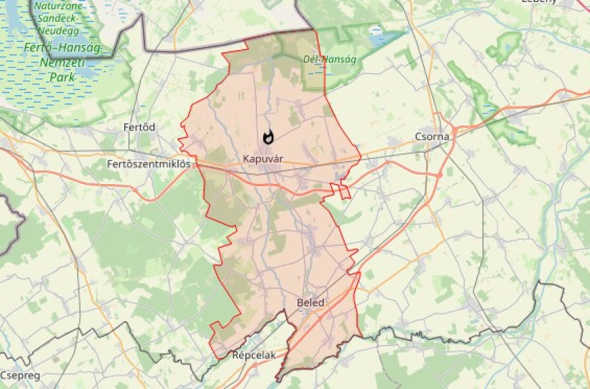 Autó égett Kapuváron