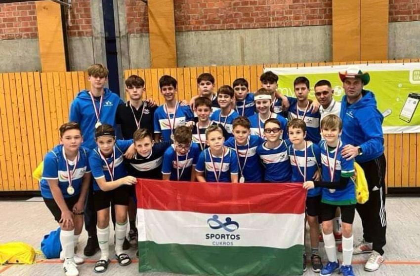 A Csornán focizó Findró Barnabás sikere, a cukorbetegek nemzetközi tornáján 