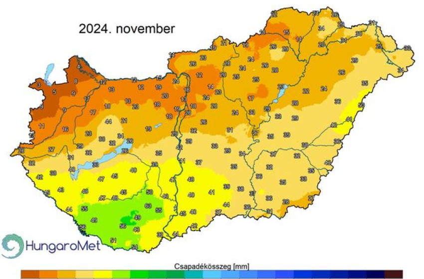 Tizenhárom éve nem volt olyan Magyarország időjárásában, mint most