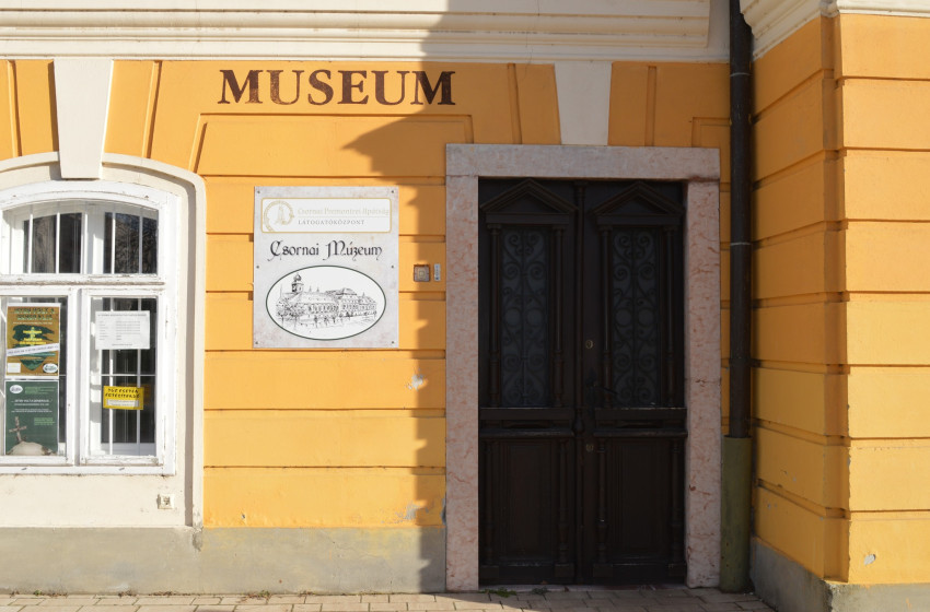 Csornai Múzeum karácsonyi zárvatartása