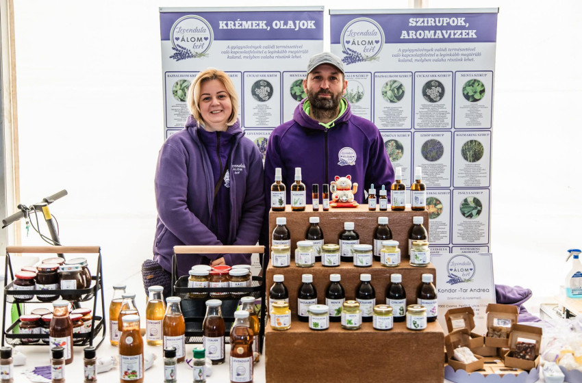 Csorna egyik büszkesége, a Levendula Álom Kert