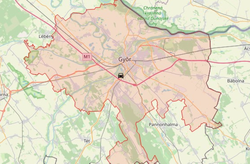 Két autó karambolozott az M1-esen