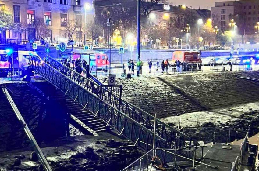 Hajóbaleset a Dunán: több hajónak nekicsapódott, majd a Margit hídnak ütközött egy uszály ott, ahol korábban a Hableány elsüllyedt