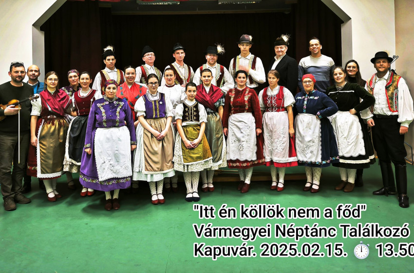 Énekes Lenke Egyesület előadása Kapuváron