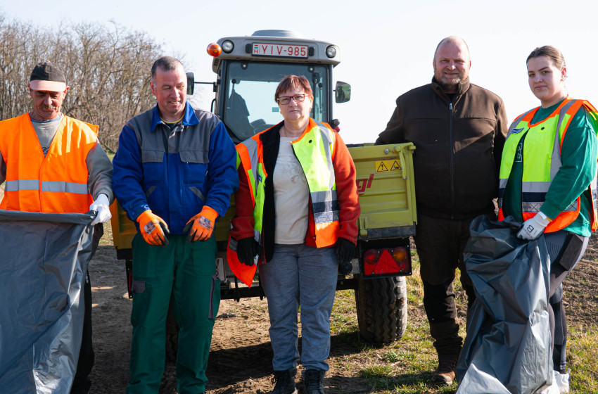 Tavaszi szemétszedési akció Egyeden: közösségi összefogás a tisztább környezetért