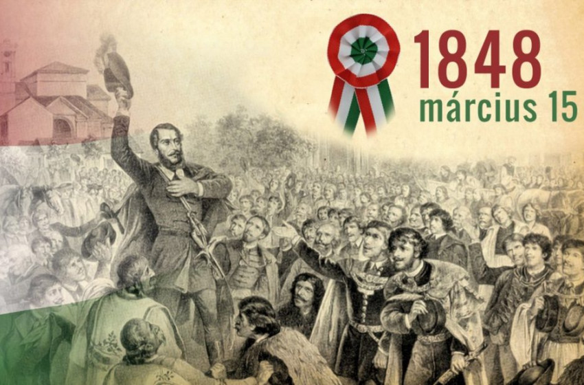 Tisztelgés az 1848/49-es forradalom hősei előtt Kapuváron