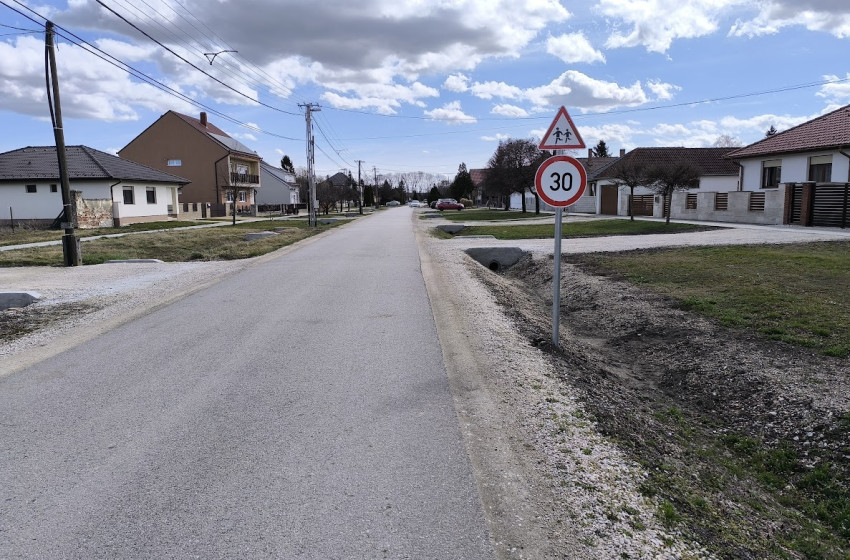 Forgalmirend-változás Rábatamásiban