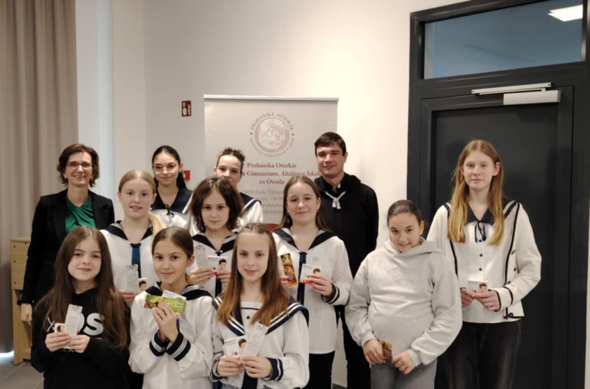 A kapuvári kis diákok sikeresen szerepeltek az Egyházmegyei Hittanversenyen