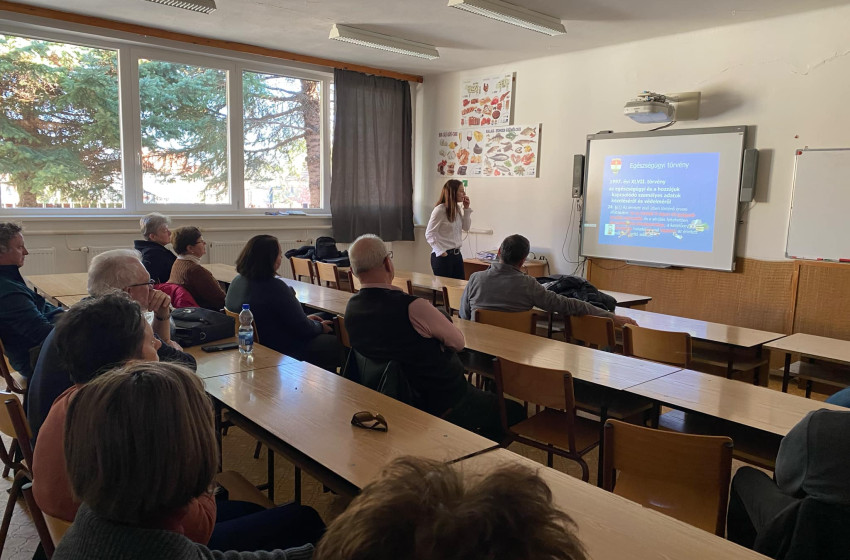 Prevenciós előadás a csornai Kossuth Lajos Szakképz Iskolában