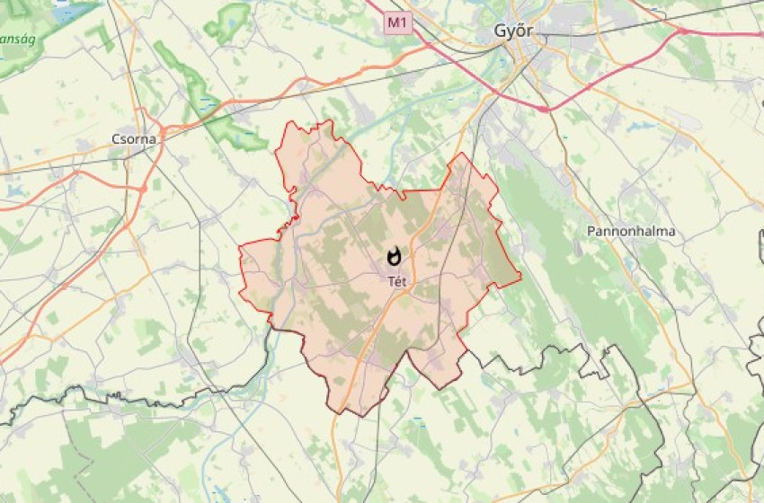 Szénatároló gyulladt ki Téten