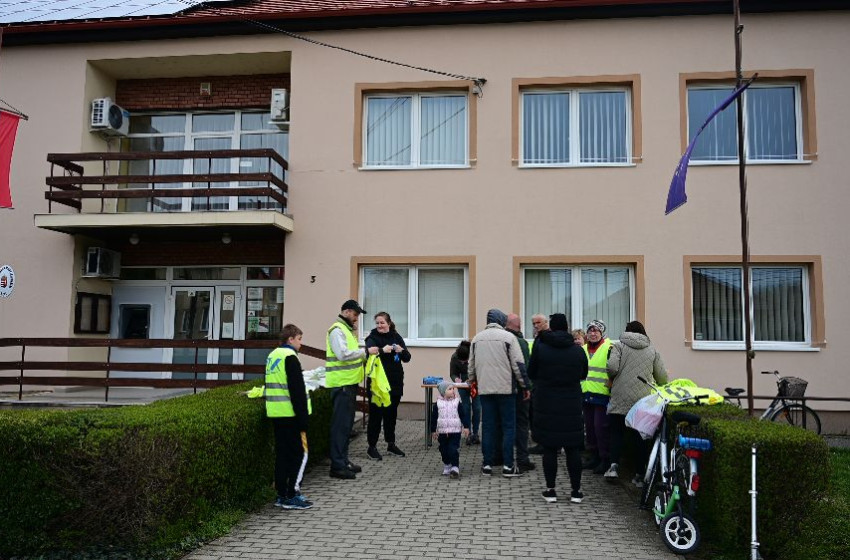 Szil község összefog a tisztább környezetért