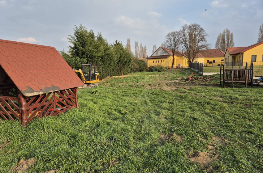 Parkosítás és fejlesztés a Rábapordányi Levendulakert Óvodában