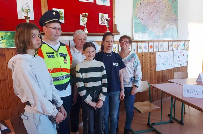 Internetbiztonsági előadás a Rábatamási Móra Ferenc Általános Iskolában