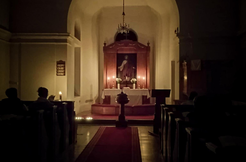 Evangelizáció a csornai evangélikus templomban