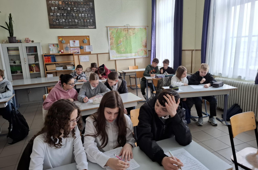 Sikeres nyelvi csapatverseny a csornai iskolában