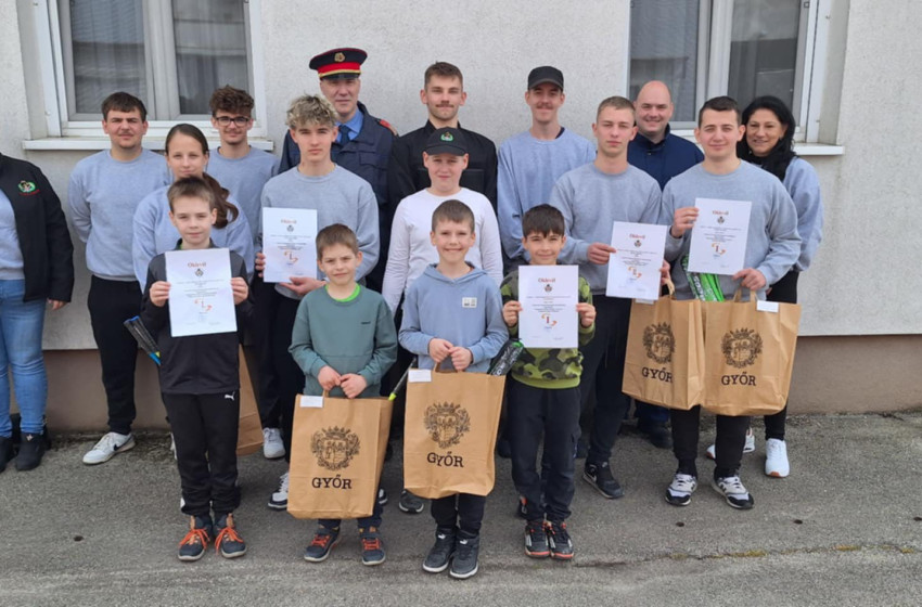 Csorna ÖTE ifjúsági csapatai taroltak a Katasztrófavédelmi Ifjúsági Versenyen