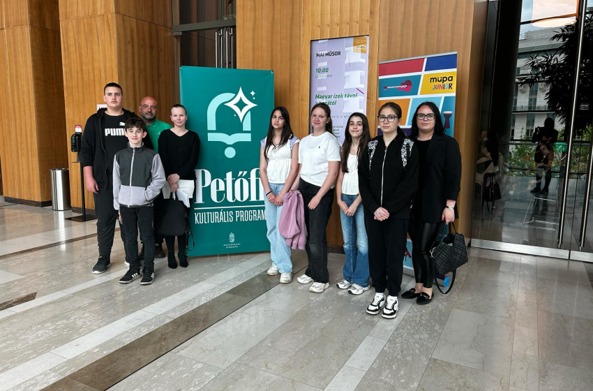 A zene nyelvén: Szili gyerekek élményei a Müpa világában