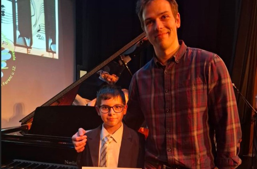 Csornai növendék arany fokozattal tért haza rangos zongoraversenyről