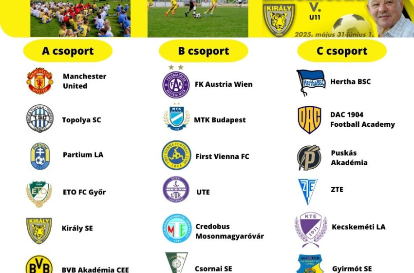 Rangos ellenfelekkel találkozik a CSSE a Király Ferenc Emléktornán