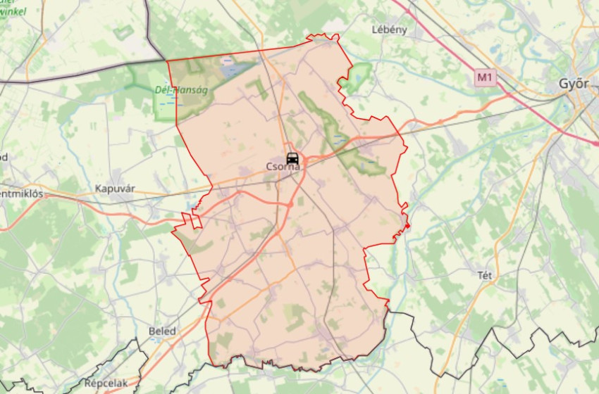 Karambol történt Csornán