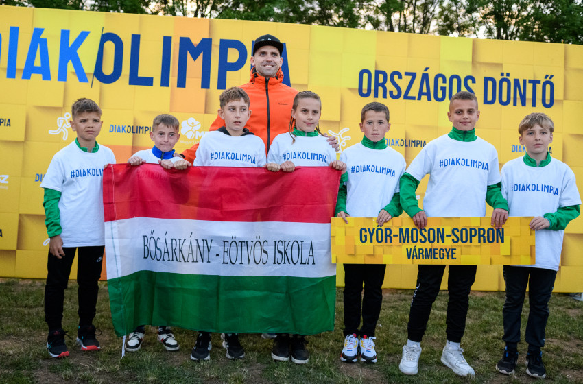 Országos Diákolimpián remekeltek a bősárkányi iskolások