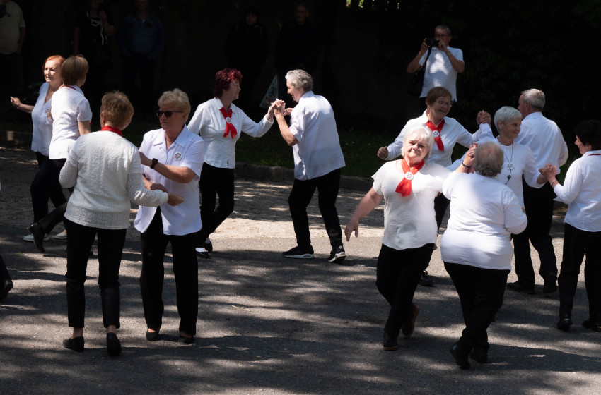 Tánc, történelem és aktív időskor Csornán – három esemény egy napon az idősekért  