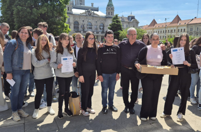 Király Iván Általános Iskola sikerei az Európa-napi vetélkedőn