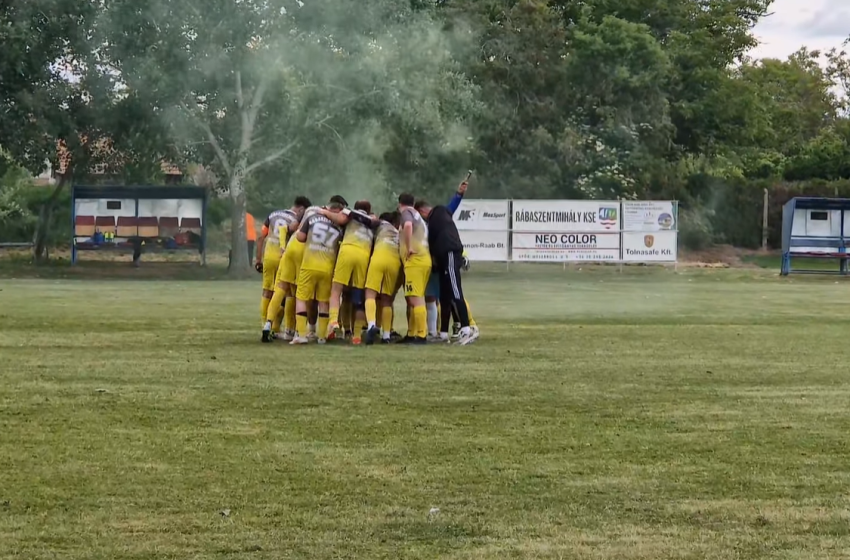 Vármegye III: Karnyújtásnyira kerülhet a Rábaszentmihálytól a bajnoki cím 