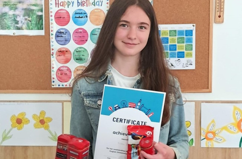 Csornai diák sikere országos szótárversenyen