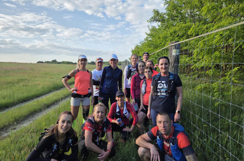 A FussRábaköz zarándokfutása Tihanytól Lébényig 
