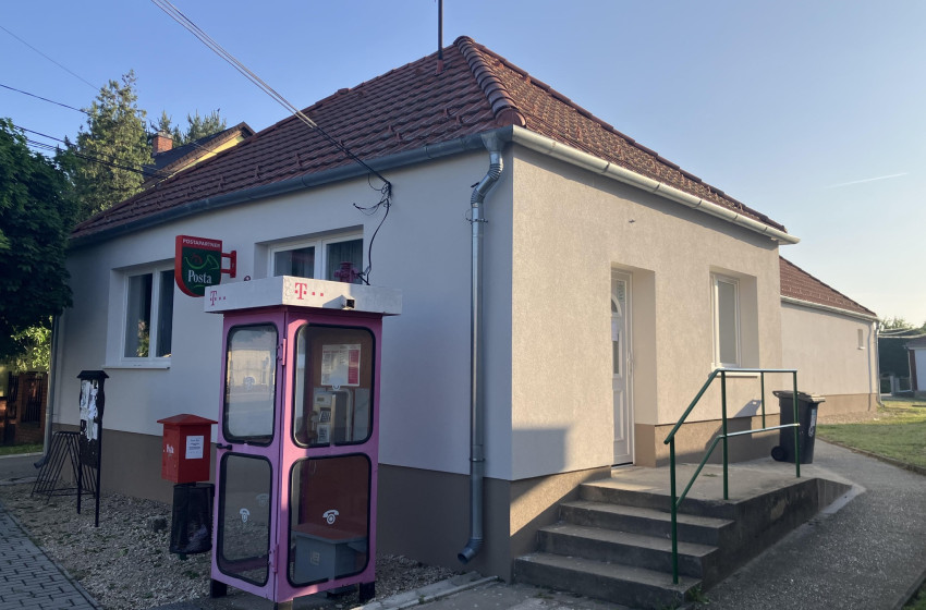 Megújult a győrsövényházi postaépület
