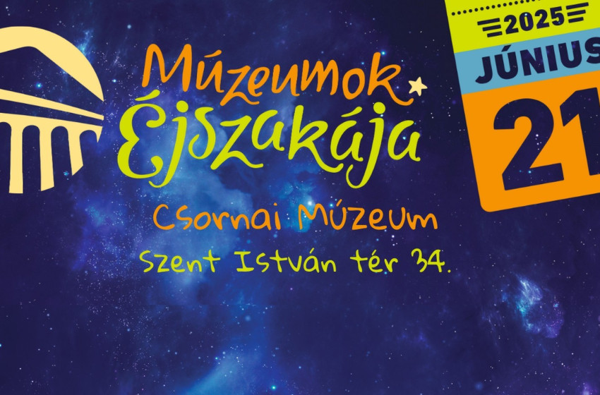 Múzeumok Éjszakája a Csornai Múzeumban