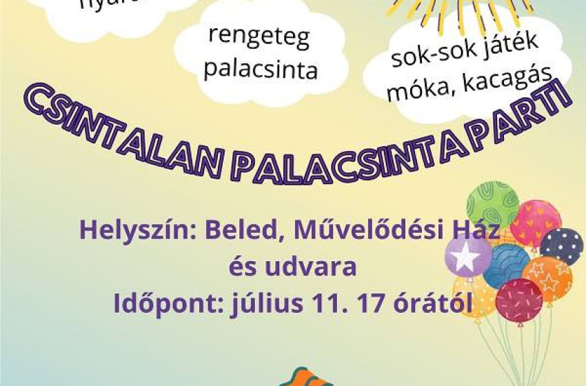 Csintalan Palacsinta Parti Beledben