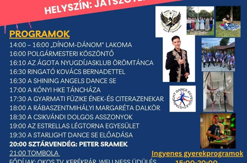 Jövő héten falunap Rábacsécsényben