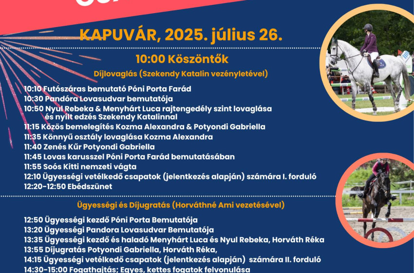 Szent Anna napi Lovasnap Kapuváron