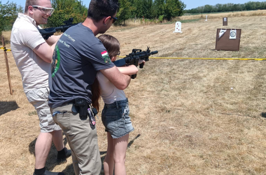 Adrenalin, élmény, célba találás – Airsoft újdonság dobta fel a ciráki falunapot