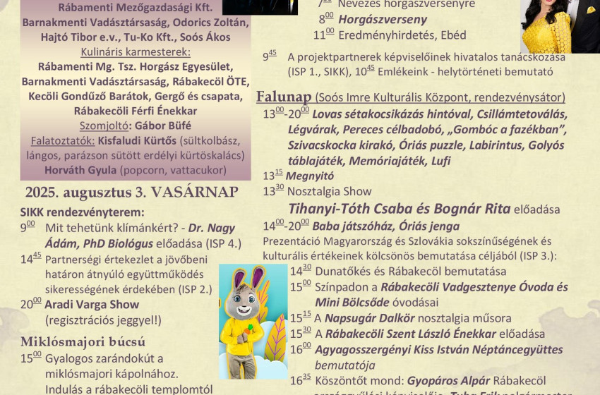 Keczöl napok Rábakecölben