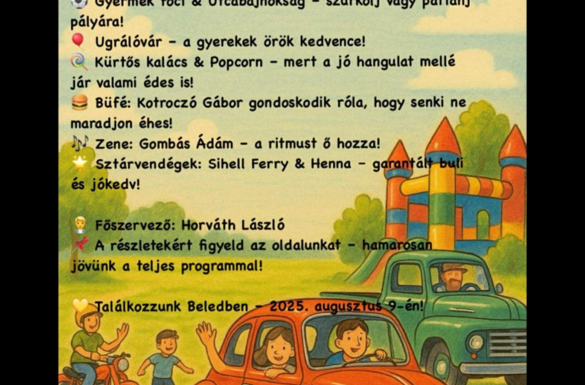 Glóbusznap Beledben