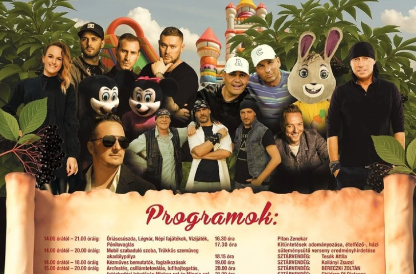 Bodzafesztivál Koroncón