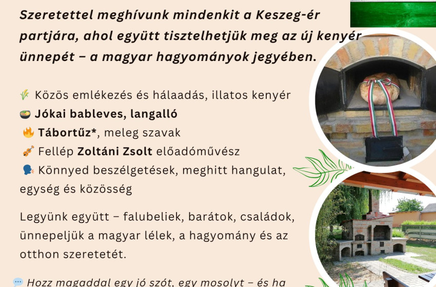 Kenyér ünnepe Markotabödögén