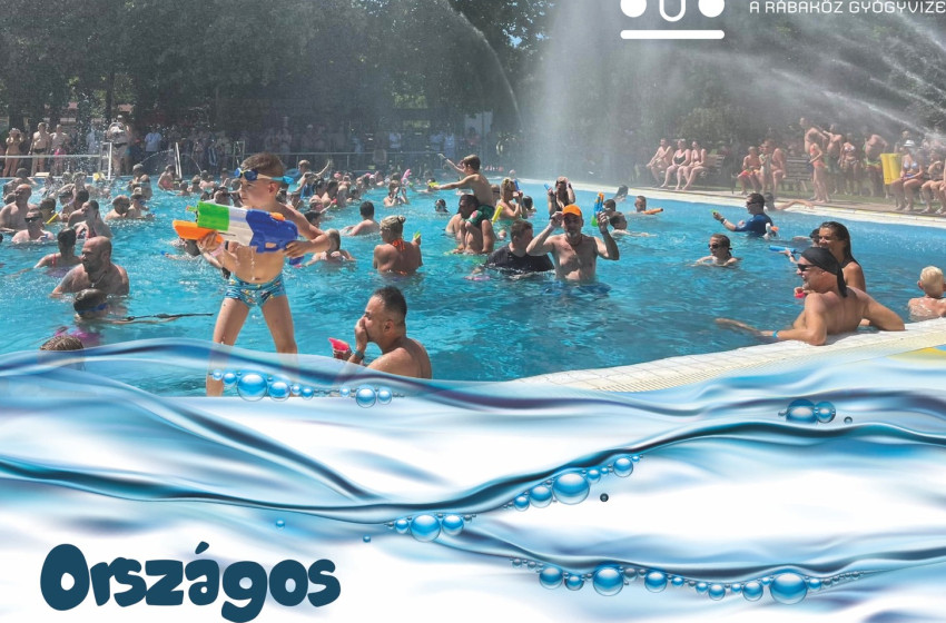 Országos vízipisztoly csata Csornán