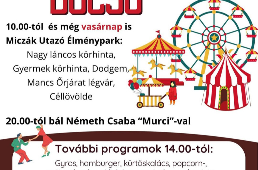 Retro Csikvándi Búcsú szombaton